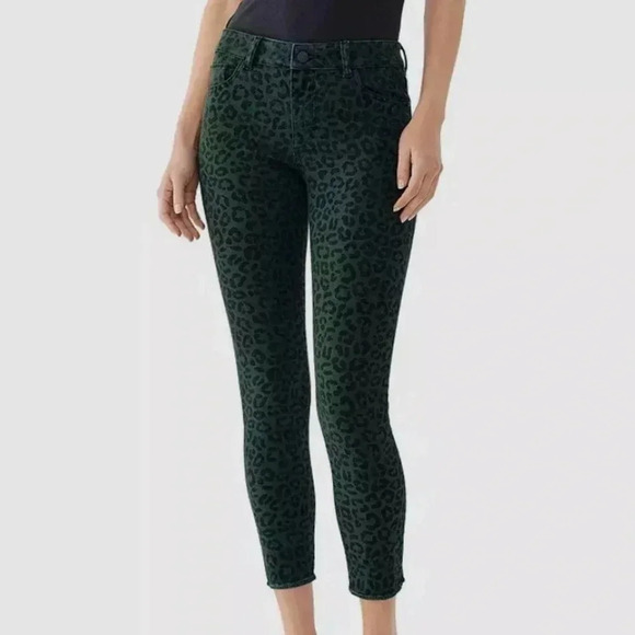 Dl1961 Florence Midrise Instasculpt Skinny Cropped - Picture 1 of 8